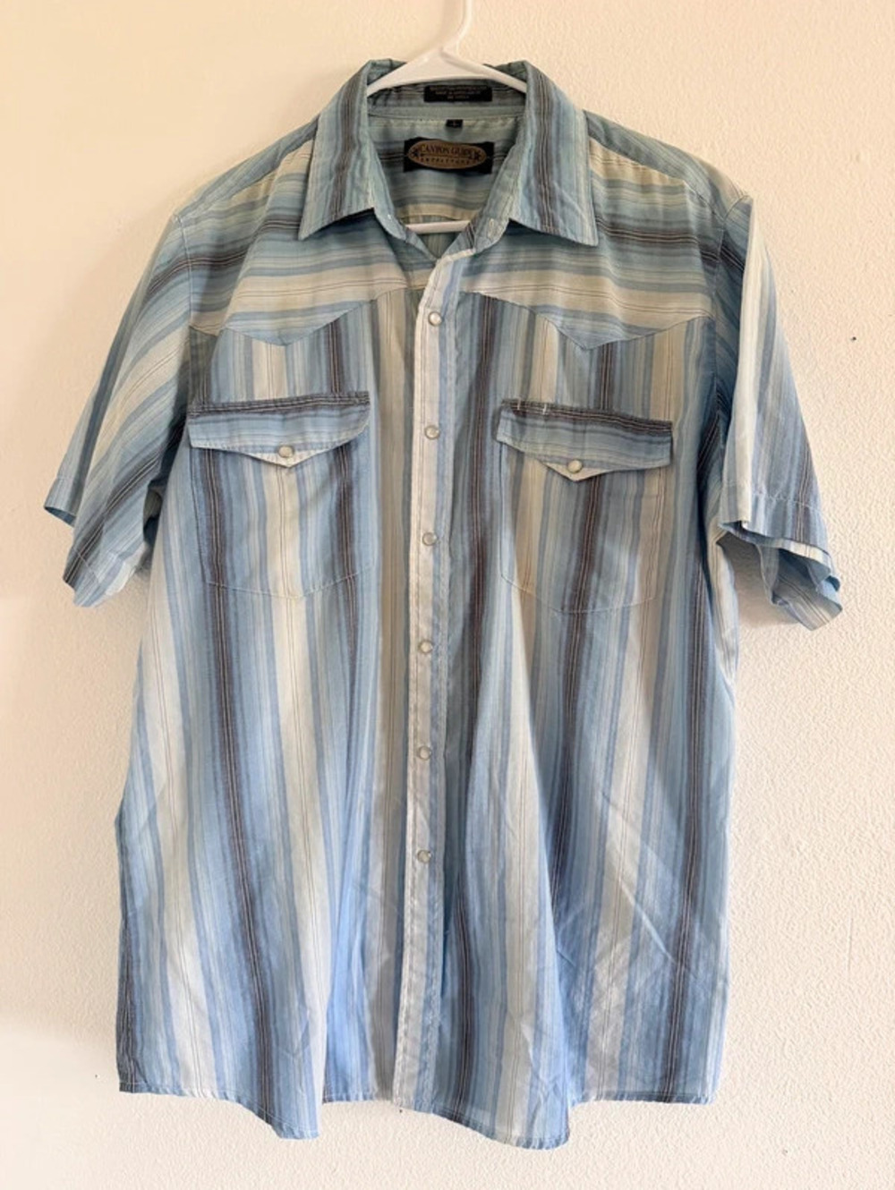 Canyon Guide XL Western Pearl Snap Shirt sku1131